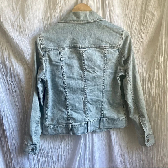 J. Jill Light Wash Jean Jacket, XS - Picture 12 of 14
